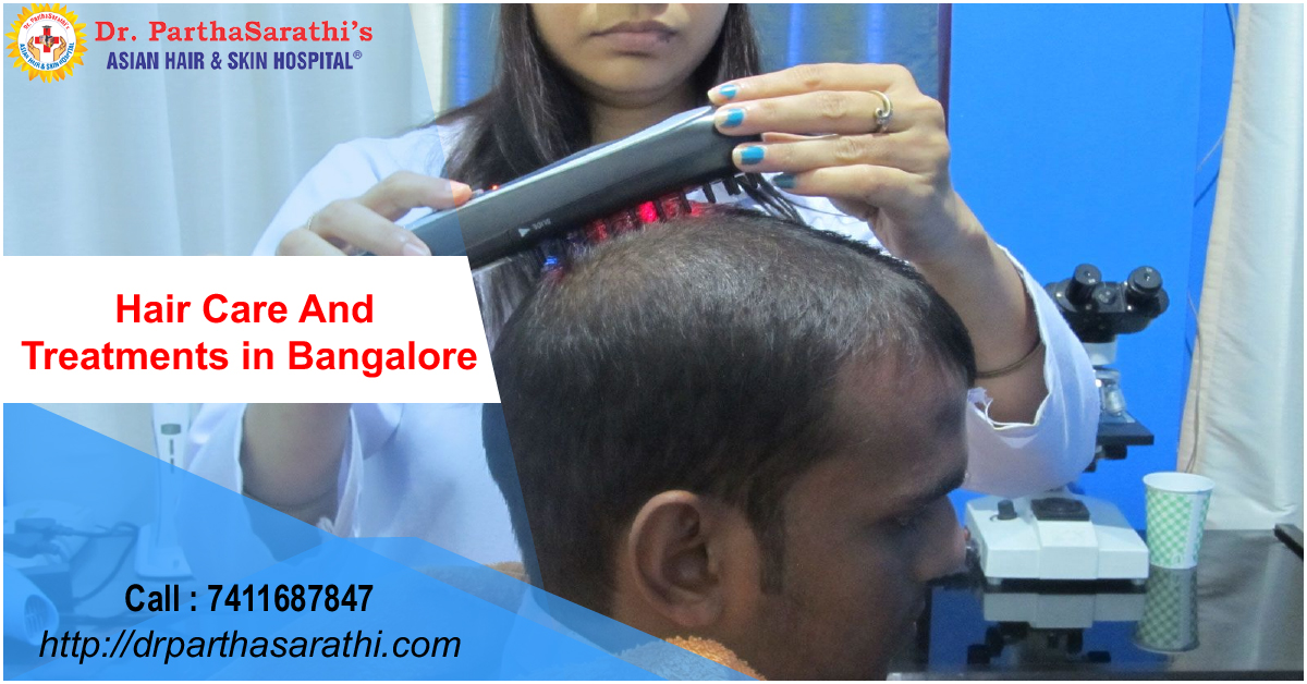 Hair care treatment in Koramangala, MG Road, Indiranagar, Bangalore